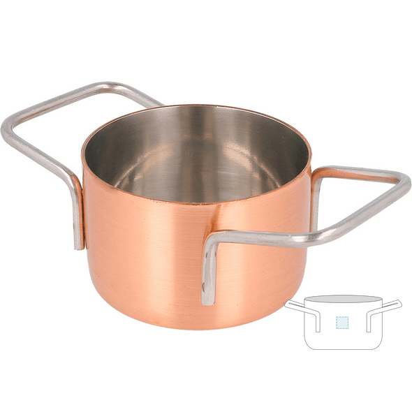 Mini marmite en acier inoxydable